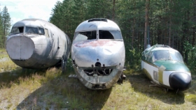 Ilmailumuseoyhdistyksen vanhat lentokoneet | Aviation Museum Society´s old aircraft