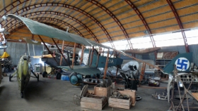 Hallinportti Ilmailumuseossa olevat vanhat lentokoneet | Old aircraft in Hallinportti Aviation Museum